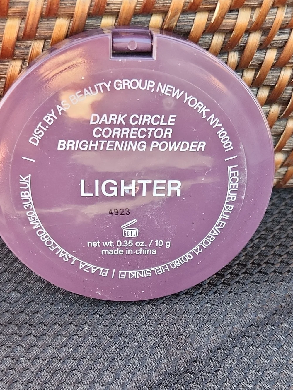 Mally Beauty Dark Circle Corrector Brightening Powder - Lighter